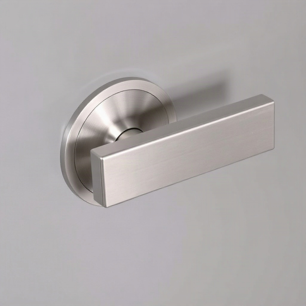 Thumbnail of aluminum door handle detail