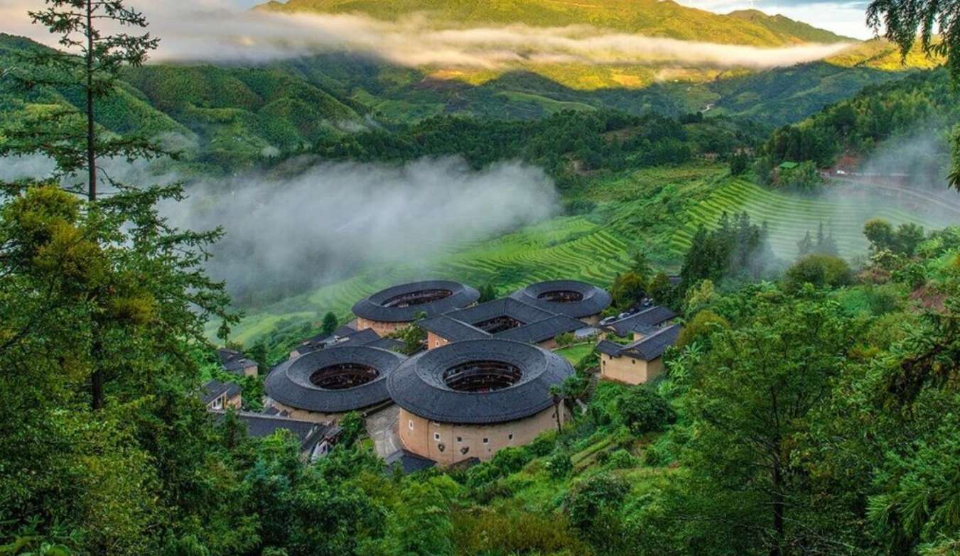 福建土楼圆形建筑