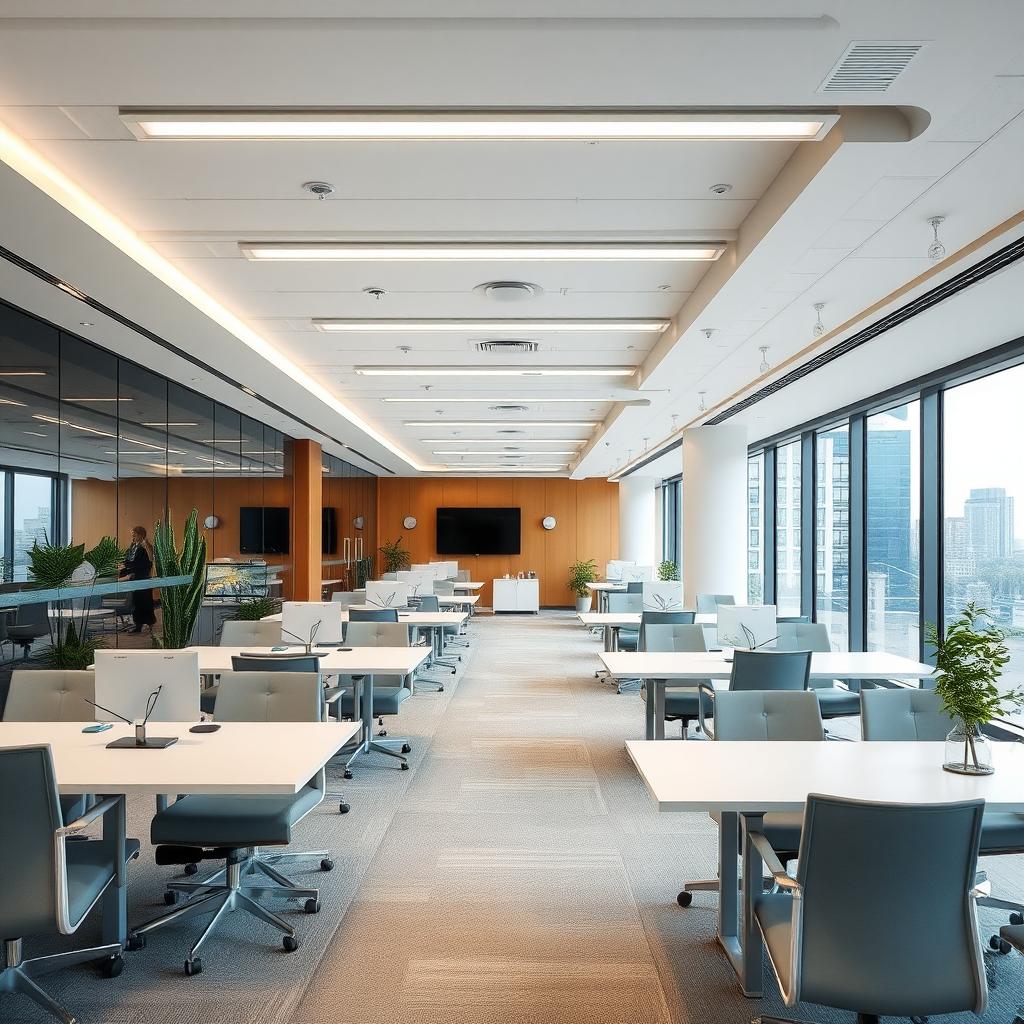 Office interior design and construction