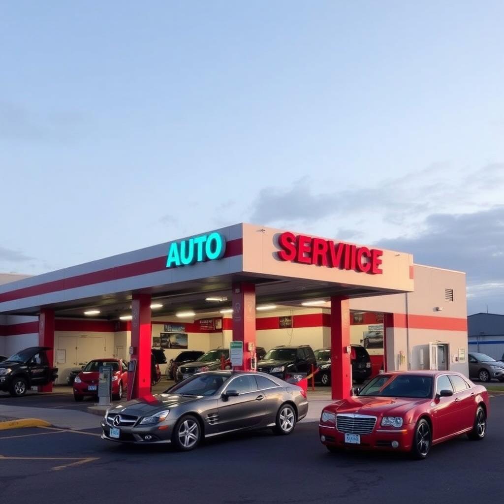 Auto service center