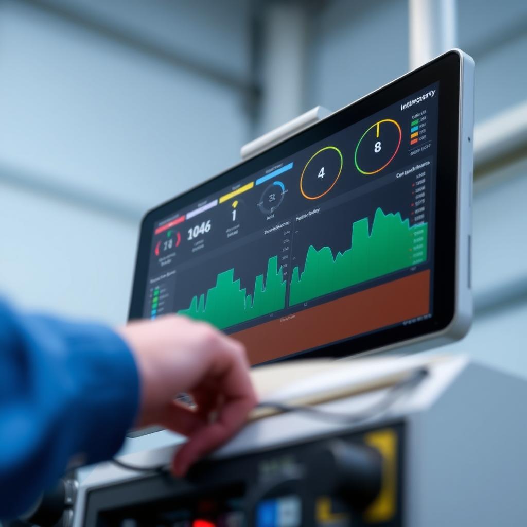 Equipment monitoring dashboard