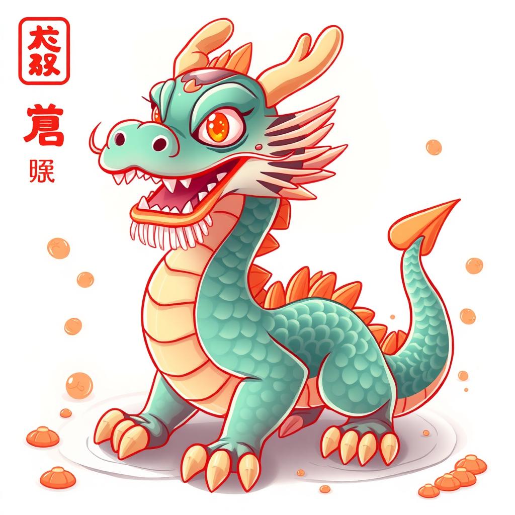 Chinese zodiac dragon cartoon