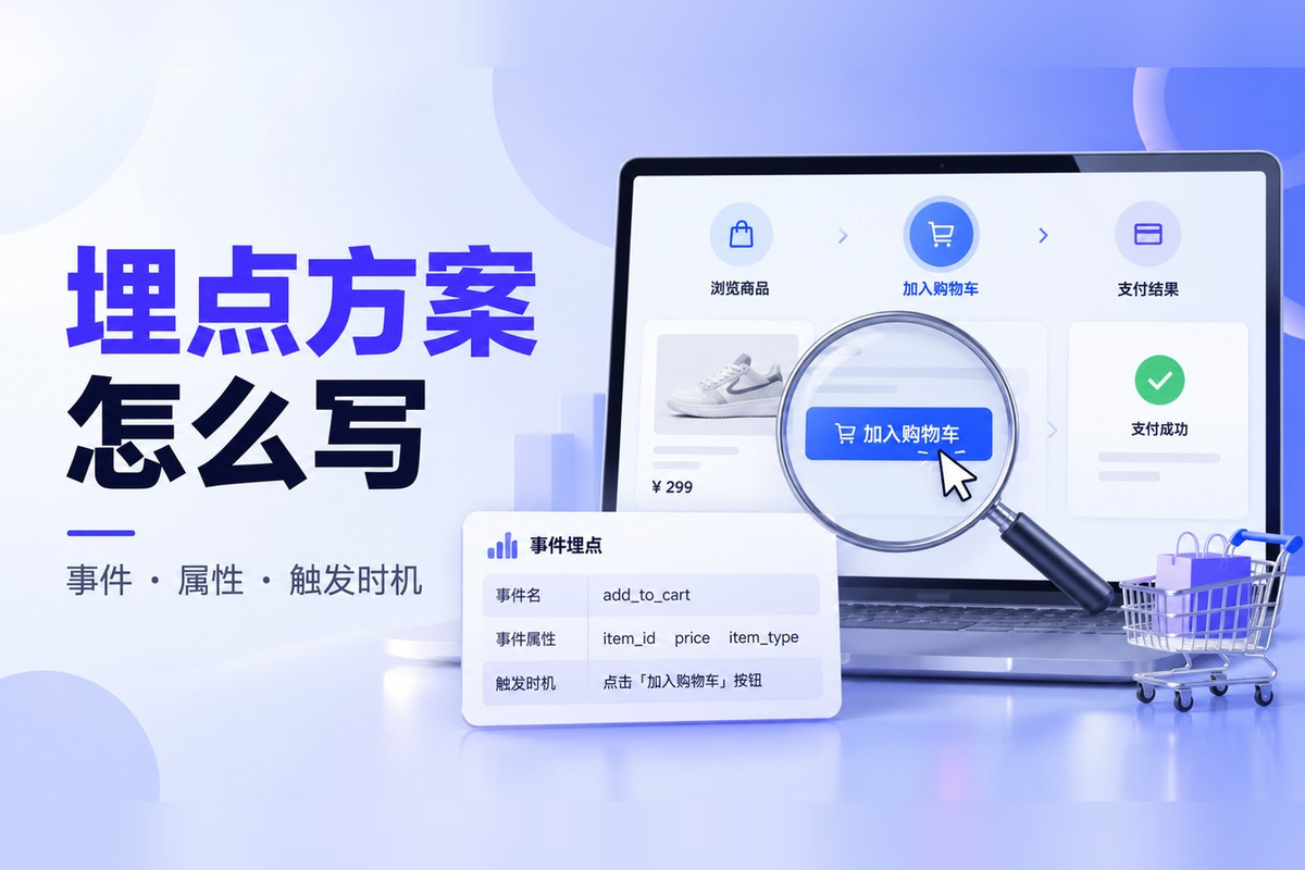 产品埋点怎么做？事件设计、埋点文档与数据验收全流程文章封面