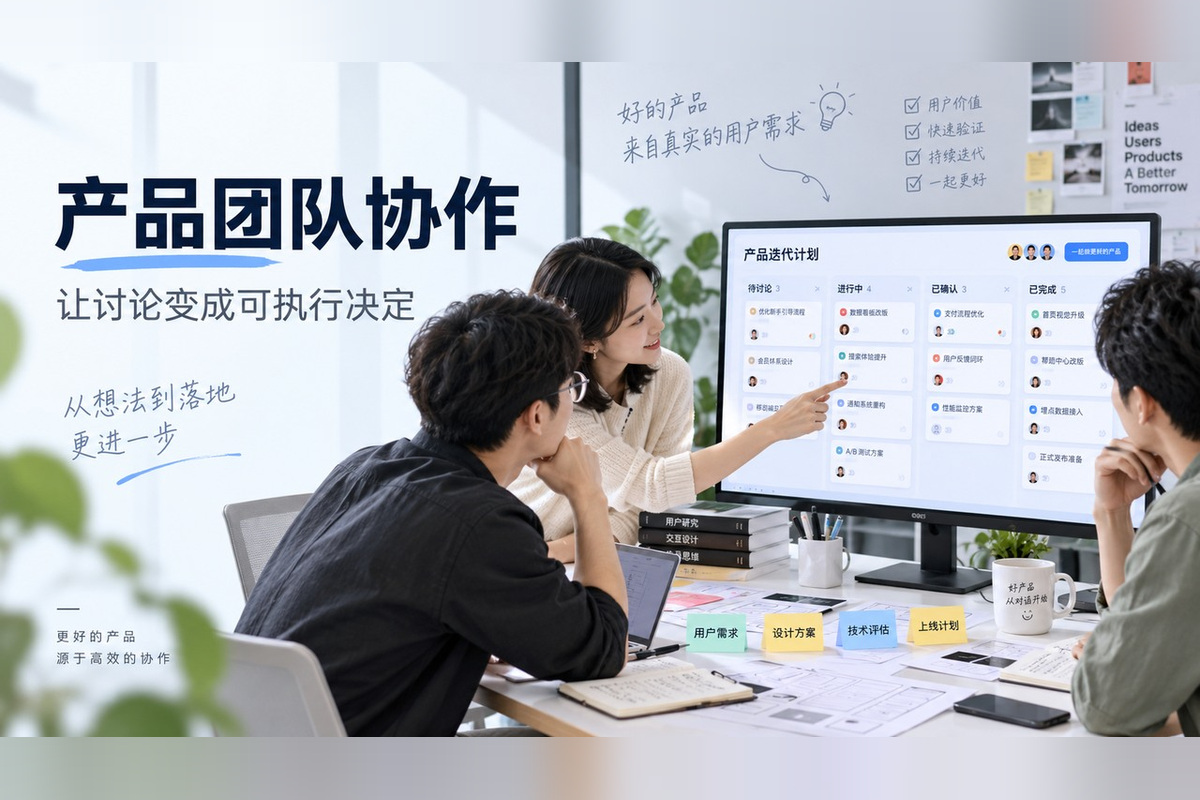团队协作效率低怎么办？任务交接、决策与工具使用方法文章封面