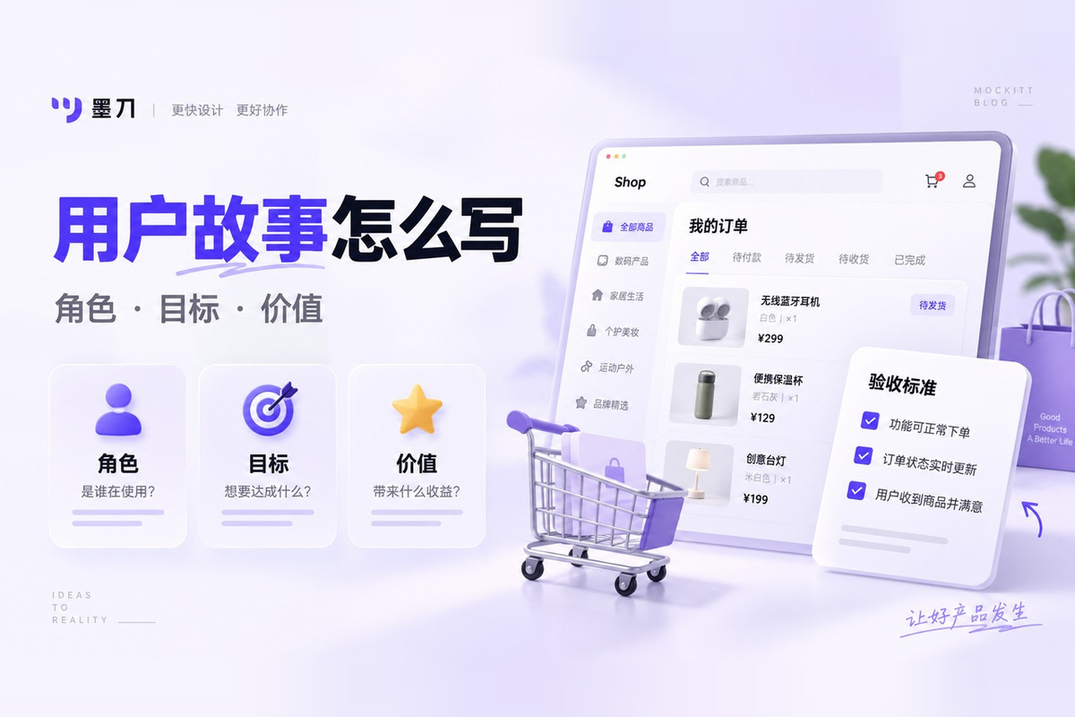 用户故事怎么写？角色、目标、价值与验收标准文章封面