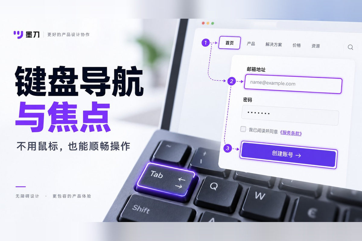 键盘导航与焦点管理怎么设计？页面、弹窗和列表交付指南文章封面