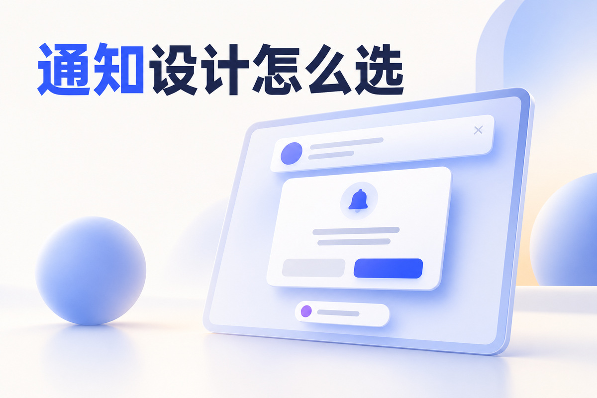 Toast、横幅还是通知中心？产品消息提示的选择方法文章封面