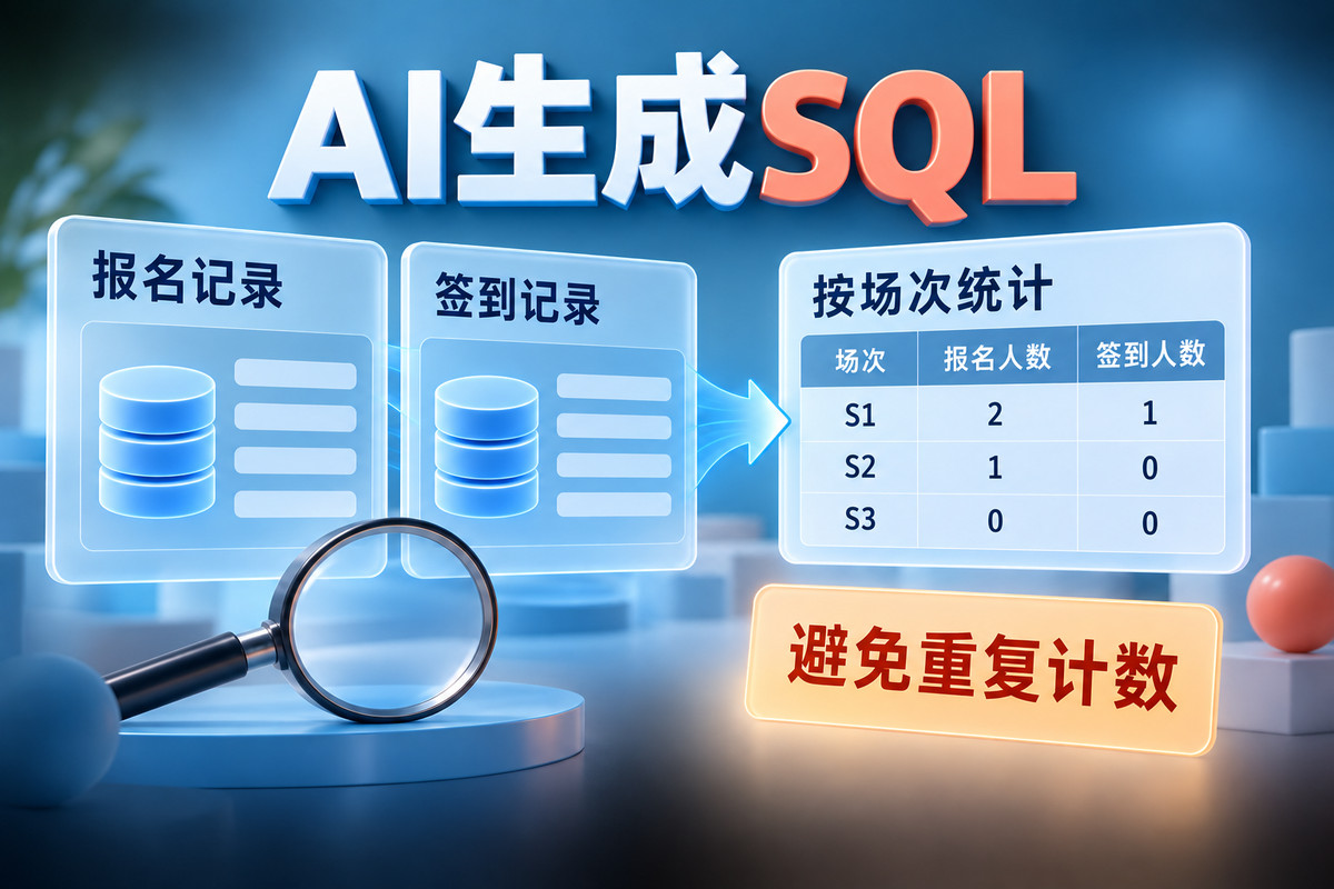AI生成SQL怎么用才准确？表结构、统计口径与结果校验文章封面