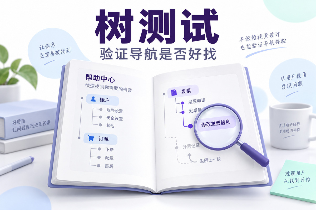 树测试怎么做？验证导航是否好找文章封面