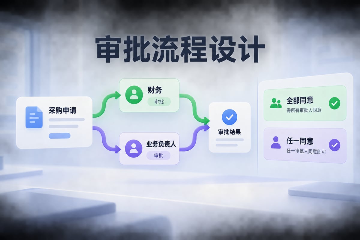 审批流程设计：会签、或签与退回规则文章封面