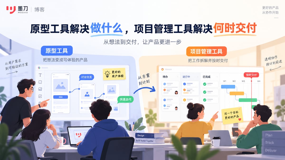 敏捷开发团队原型与项目管理工具怎么选？5款工具对比文章封面