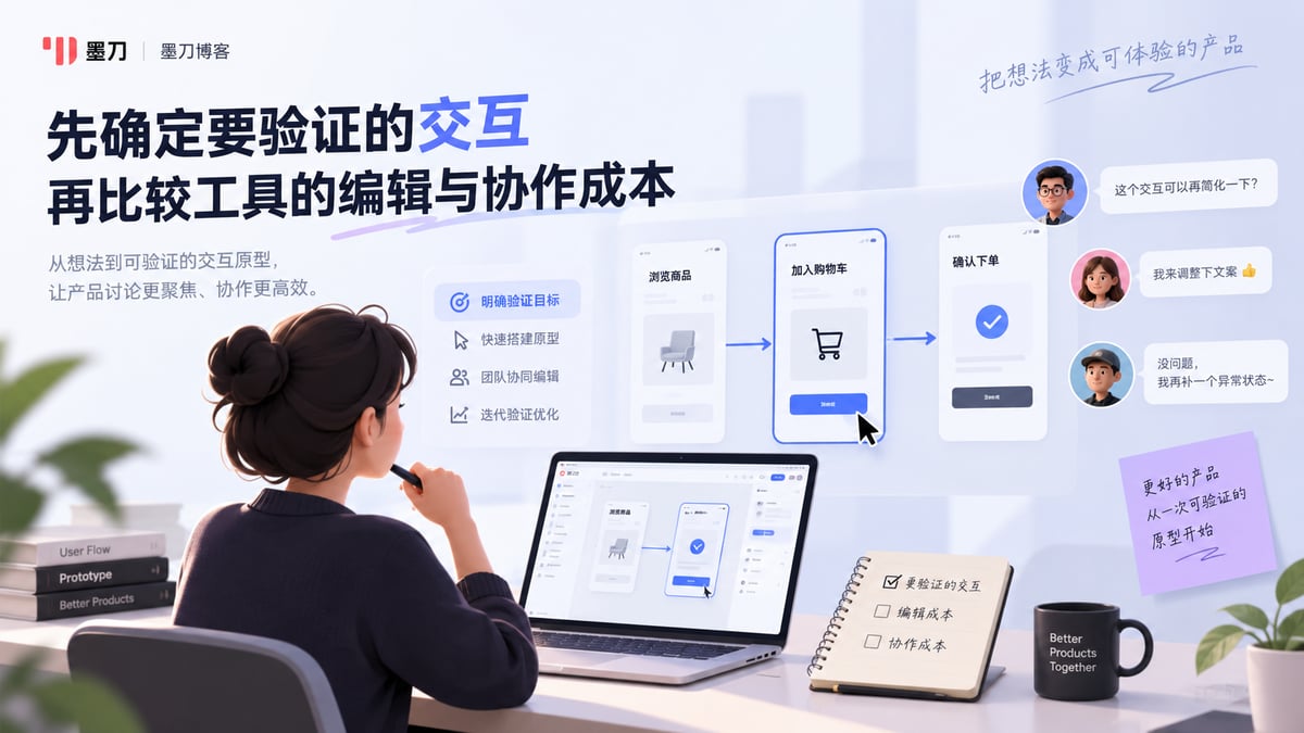 交互原型设计用什么软件？6款工具按任务选文章封面