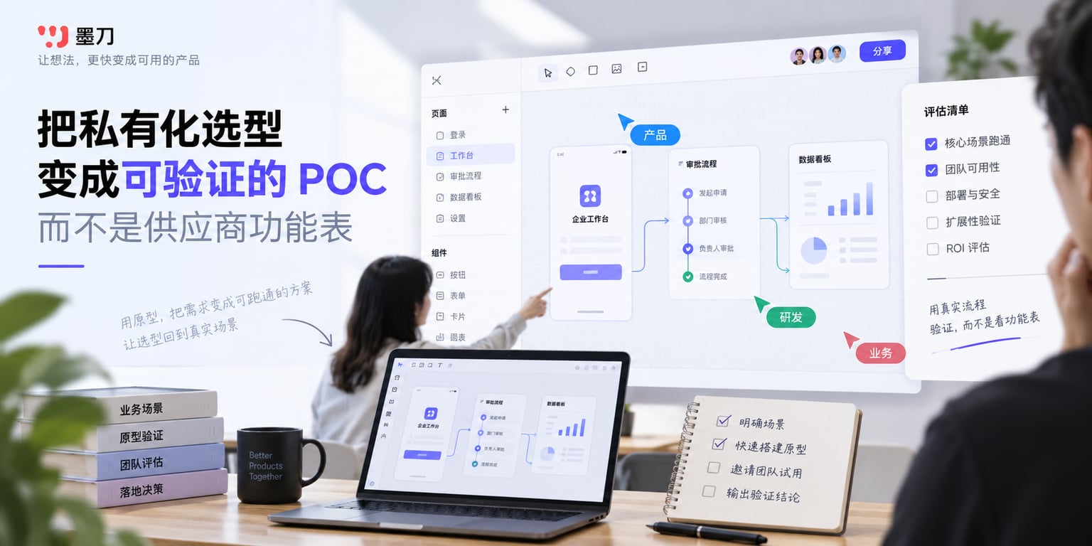 把私有化选型变成可验证的POC,而不是供应商功能表