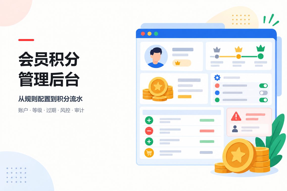 会员积分管理后台怎么设计？AI从0到1搭建系统全流程文章封面