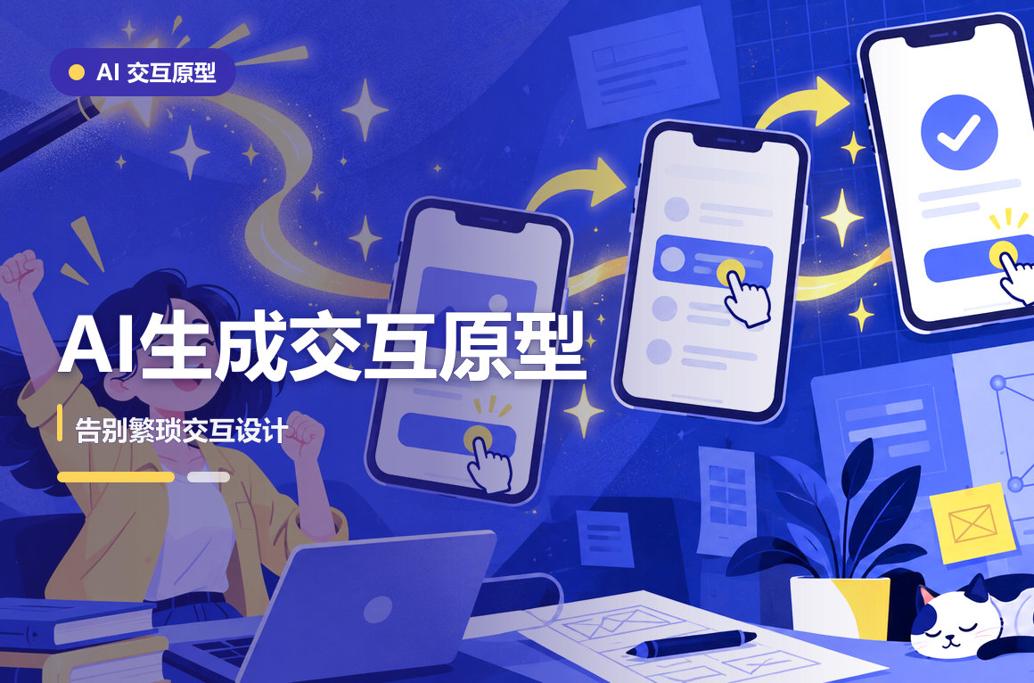 AI自动生成交互原型，告别繁琐交互设计！文章封面