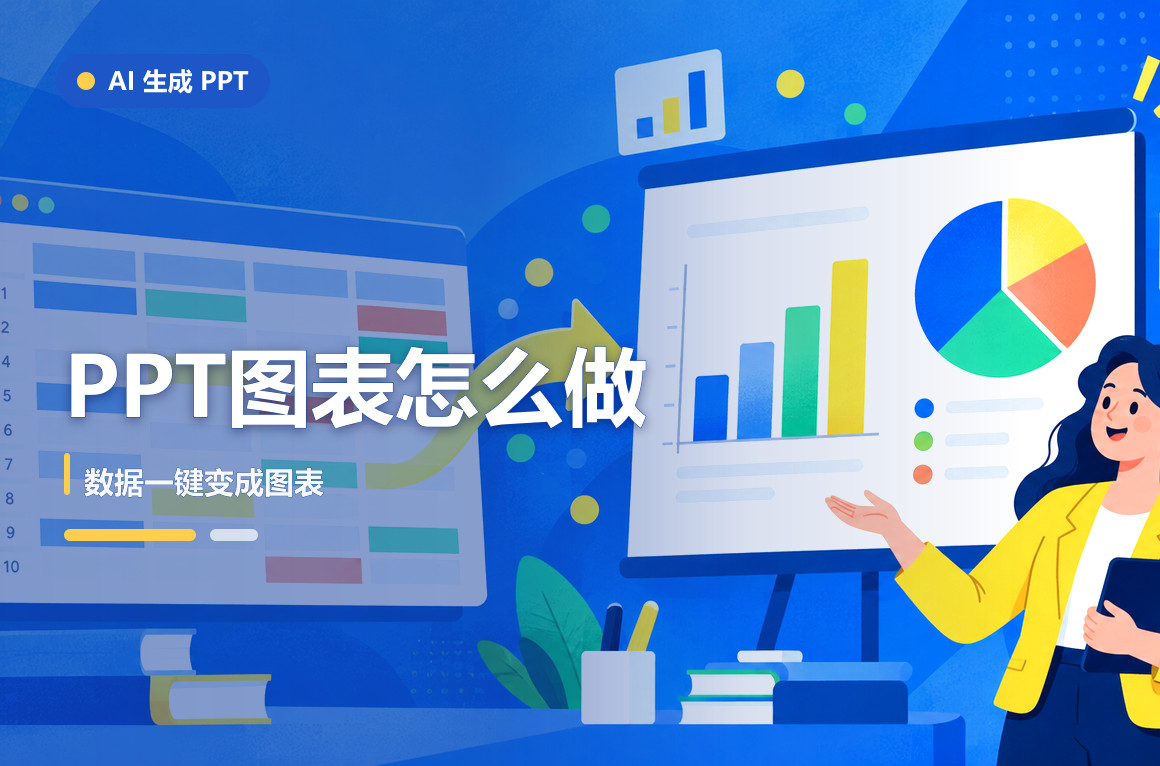 AI生成PPT图表工具怎么用？从数据到图表的完整方法文章封面