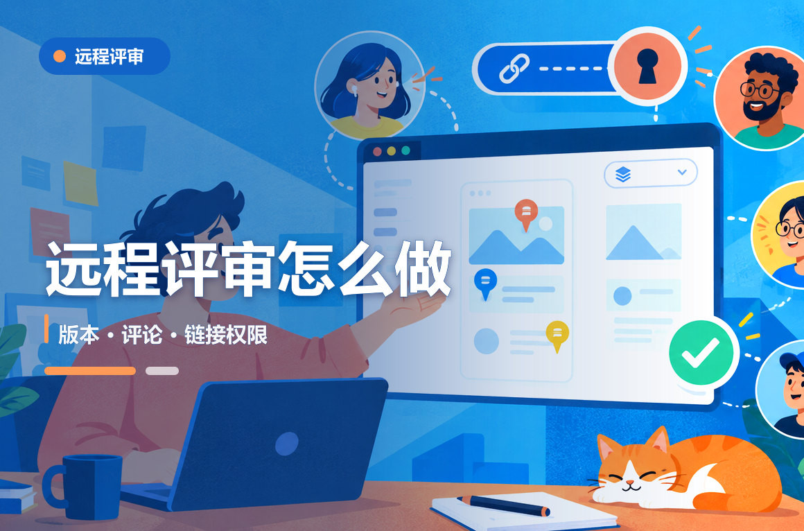 在线原型怎么做远程评审？版本、评论、链接权限与交付相关文章封面