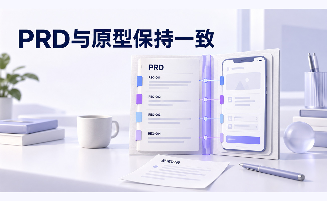 如何让PRD和原型保持一致？需求追踪矩阵与评审方法文章封面