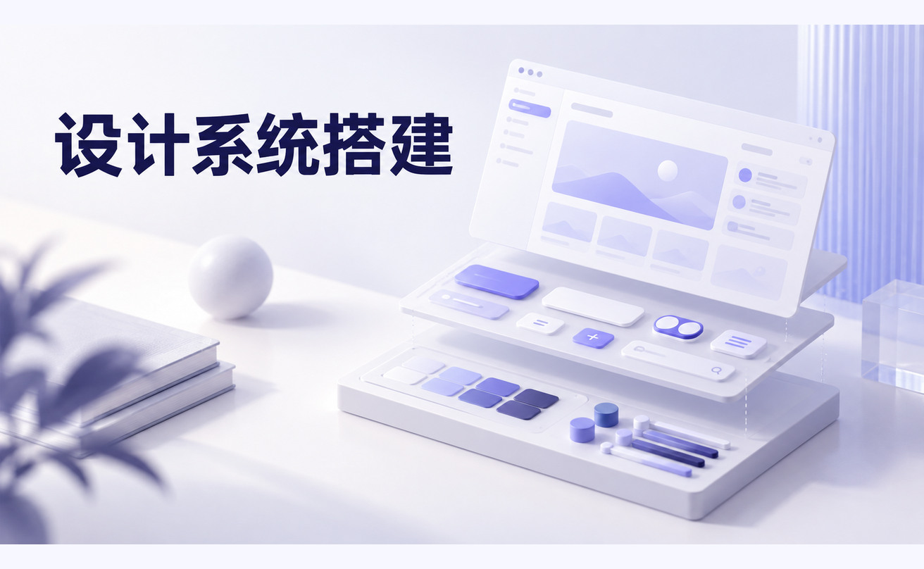 设计系统怎么搭建？从变量、组件到 AI 辅助与人工审核文章封面
