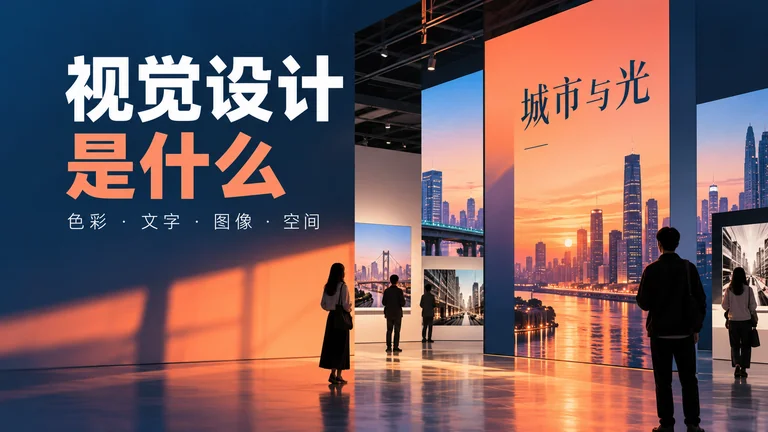 视觉设计是什么？核心要素、UI区别与页面设计方法文章封面